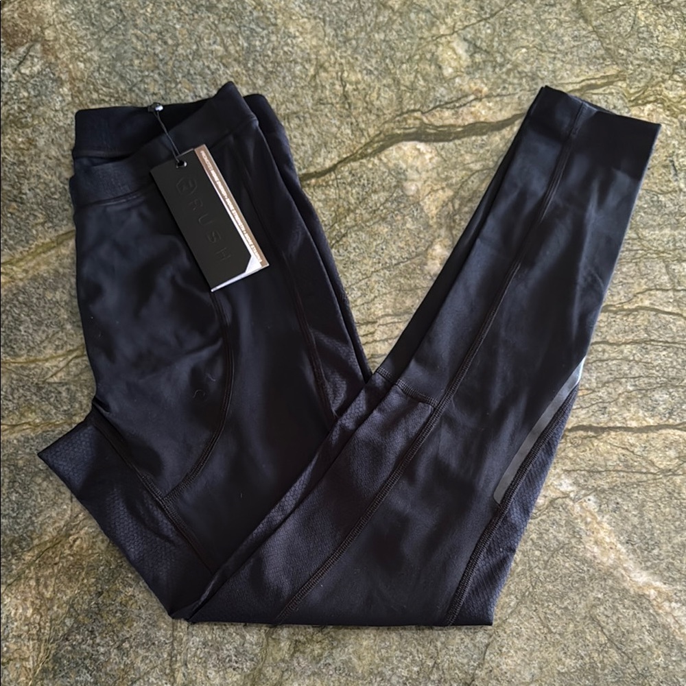 Under Armour Black Athletic Pants with Elastic Waistband